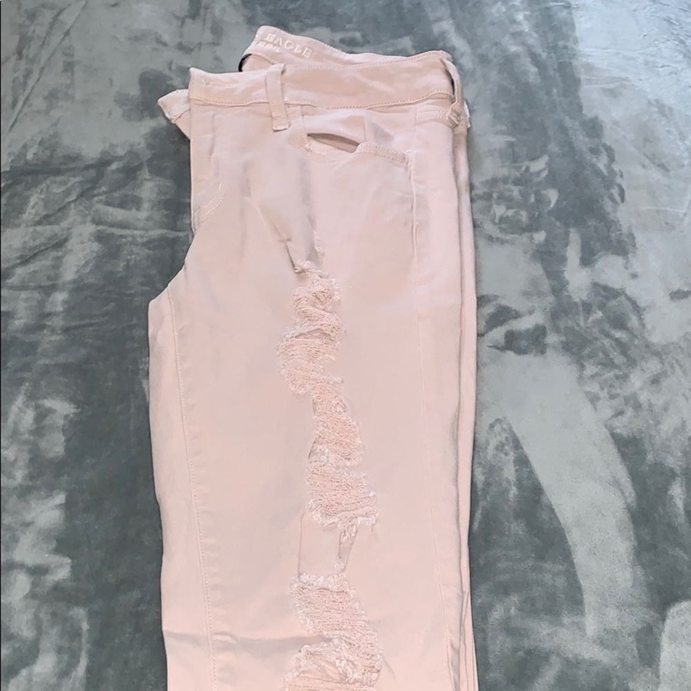 American Eagle distressed jeans